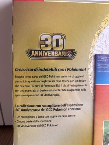 Pokémon - 1 Ensemble de boosters - Pokemon Binder Collection, Nieuw