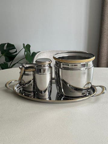 Alessi - Champagne koeler (5) - Staal