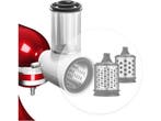 KitchenAid 5KSMEMVSC - Groente/kaas raspen set - 3 trommels, Verzenden