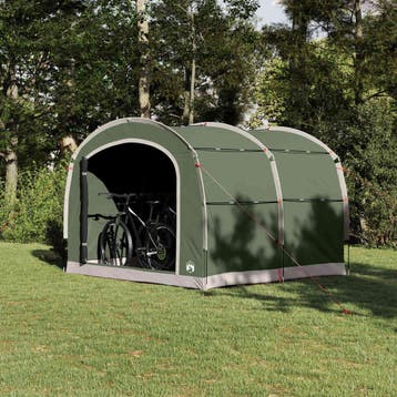 vidaXL Tent Waterdicht Groen Polyester, Verzenden, Nieuw
