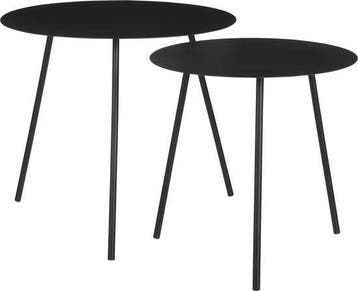2dekans | Mica Decorations Pontus Bijzettafel - Set van 2 -, Huis en Inrichting, Ophalen of Verzenden, Nieuw