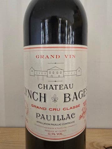 1990 Chateau Lynch Bages - Pauillac 5ème Grand Cru Classé -