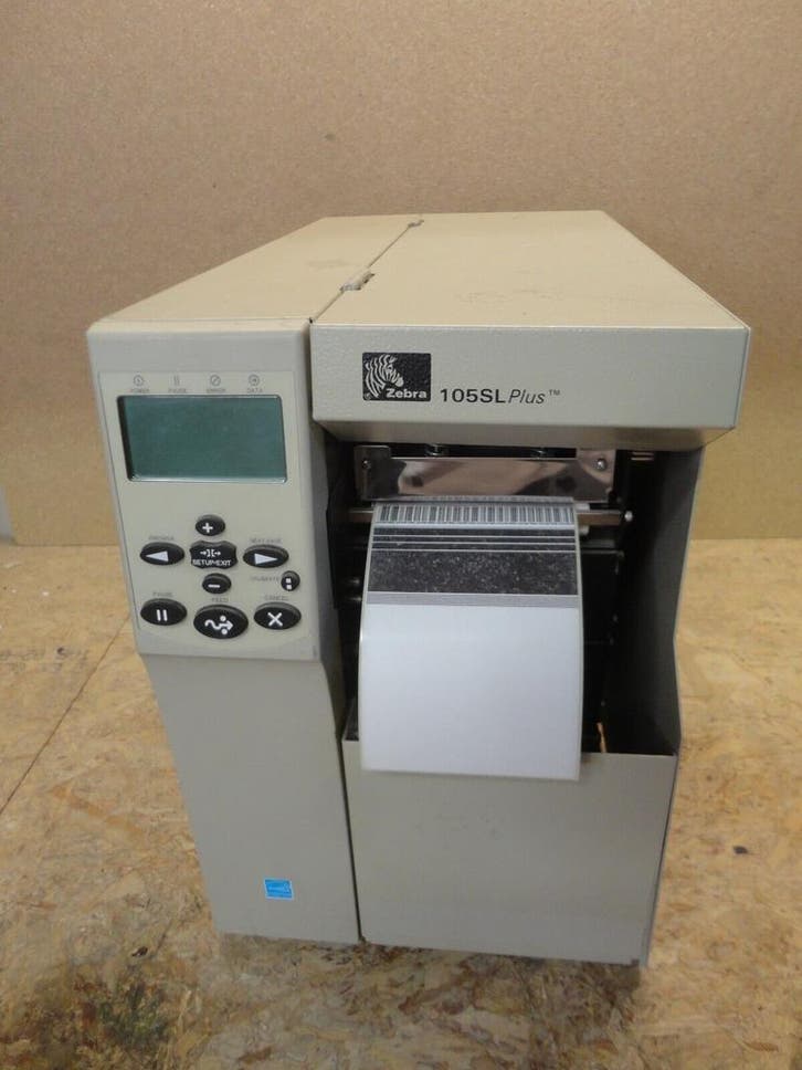 Zebra 105SL Plus Thermal Label Printer - 300Dpi USB Network, Computers en Software, Printers, Thermo-printer, Gebruikt, Printer