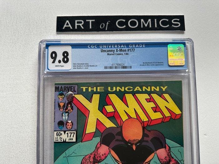 Uncanny X-Men #177 - CGC 9.8 - Brotherhood of Evil Mutants,, Livres, BD | Comics