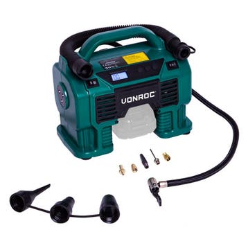 Accu compressor 20V - 12V | Excl. accu en snellader, Verzenden