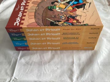 Johan et Pirlouit - Intégrale T1 à T5 - Série complète - 5x, Boeken, Nieuw