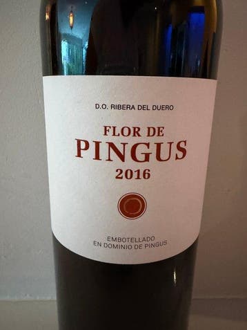 2016 Dominio de Pingus, Flor de Pingus - Ribera del Duero -, Nieuw
