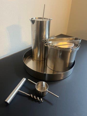 Stelton - Arne Jacobsen - Bar (7) - Staal - Barset