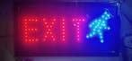 Exit uitgang LED bord lamp verlichting licht bak reclamebord, Verzenden
