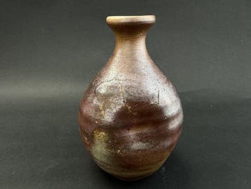Yoshinobu Eishuu - Flacon (2) - Steengoed - Gesigneerde, Antiek en Kunst