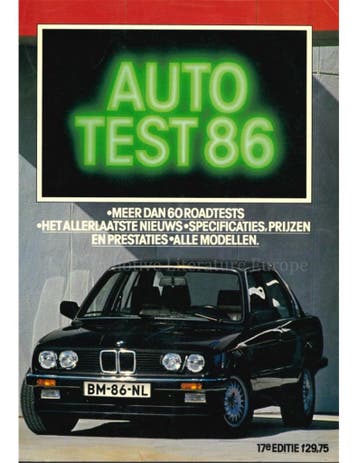 1986 AUTOTEST JAARBOEK NEDERLANDS, Boeken, Ophalen of Verzenden, Nieuw