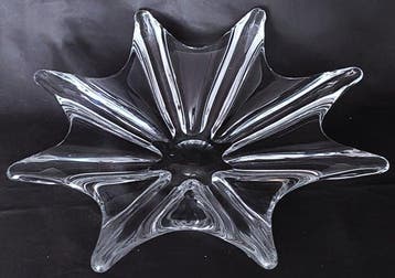 Baccarat - Centre de table - D. 35 cm - Cristal, Antiquités & Art