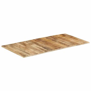 vidaXL Tafelblad 15-16 mm 120x60 cm massief mangohout, Huis en Inrichting, Verzenden, Nieuw