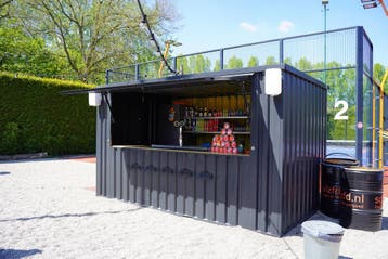 Container bar - openslaande luifel voor uitgifte | Bel Snel!, Doe-het-zelf en Bouw, Ophalen