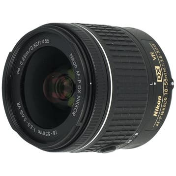 Nikon AF-P 18-55mm F/3.5-5.6G DX VR | Occasion, Ophalen of Verzenden