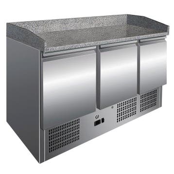 Pizzawerkbank | 400L | 3 Deuren (1/1 GN) | +2°C/+8°C |, Verzenden, Nieuw in verpakking