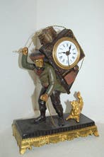 Réveil - En alliage - 1850-1900, Antiquités & Art