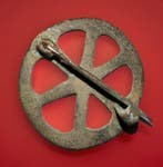 Médiéval Bronze Fibula (Sans prix de réserve)