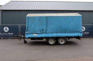 Veiling: Aanhangwagen Paul Auwärter TTH-8.6 8600kg Met Huif, Ophalen
