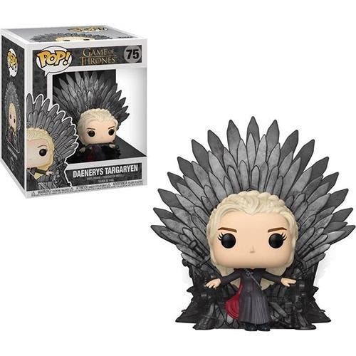 Funko Pop! GOT- Daenerys Targaryen Sitting on Throne #75, Collections, Jouets miniatures, Envoi