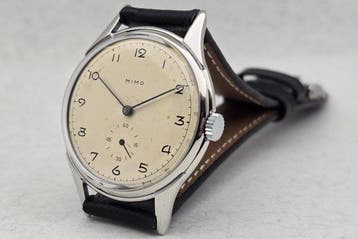 MIMO - Vintage – Corda Manual – Small Seconds – Swiss Made –