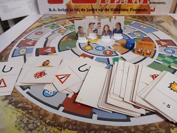 Bordspel - THE A-TEAM/ bionic-crisis/kojak jaren 70/80, Antiquités & Art, Antiquités | Jouets
