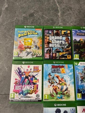 Microsoft - Xbox One - Lot of 10 - Videogame - In originele