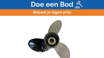 Bieden: Michigan Apollo 3-Blade Stainless Steel Propeller 1, Ophalen of Verzenden, Nieuw