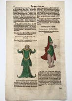 Conrad Gessner [b1516]; folio with 3 woodcuts - Sea