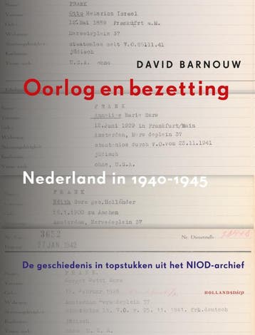 Oorlog en bezetting 9789048826643 David Barnouw, Verzenden, David Barnouw