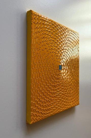 Aykaz Arzumanyan - Rose - 1039 - Abstraction géométrique