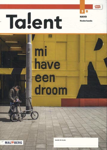 3 havo/vwo / Talent / Leeropdrachtenboek B 9789402077506, Verzenden, Tenter