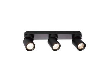 Veiling - 2x GU10 Opbouwspot Armatuur triple cilinder zand z, Nieuw