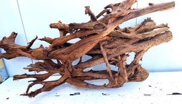 Osaka XL243 uniek aquarium decoratie hout  145x60x35cm, Ophalen of Verzenden, Plant(en), Steen of Hout