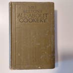 Mrs. Isabella Beeton - Mrs. Beetons All-About Cookery &