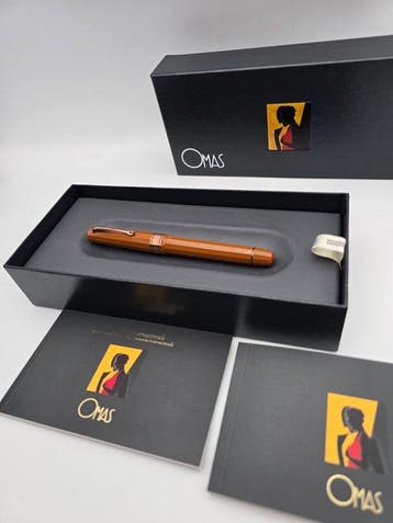 Omas - OMAS paragon colonial brown Fountain Pen special, Nieuw