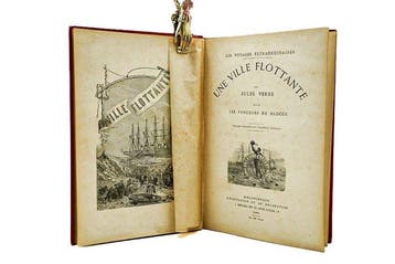 Jules Verne - Une Ville Flottante. Suivi de les Forceurs de