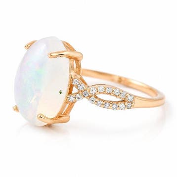 Zonder minimumprijs - Ring - 14 karaat Geel goud - 2.33ct., Handtassen en Accessoires, Ringen, Nieuw