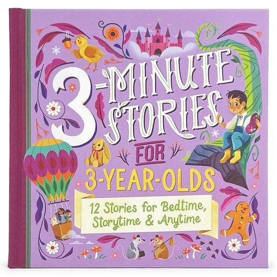 3-Minute Stories for 3-Year-Olds 9781646386550 Rose Nestling, Boeken, Taal | Engels, Gelezen, Verzenden