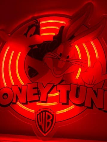 Looney Tunes - Neonlichtbord - plexiglas