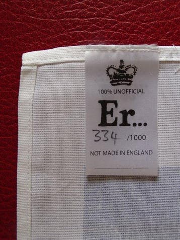 Banksy (1974) - Tea Towel, Antiek en Kunst
