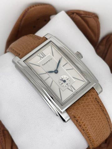 Tiffany & Co. - Grand Rectangular Small Second -, Nieuw