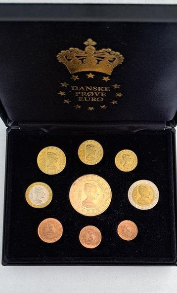 Denemarken. 2002 Zogenaamde Essai set in proof in cassette