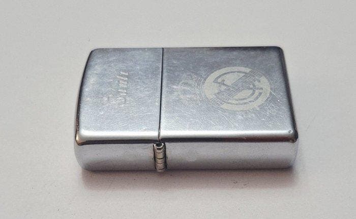 Zippo, Real Madrid Enero de 2004 - Aansteker - Staal, Collections, Articles de fumeurs, Briquets & Boîtes d'allumettes