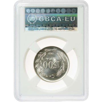 Turquie. Republic. 1500 Liri 1981. GBCA - EU MS 67 (Sans