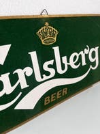 Vintage Carlsberg reclamebord – jaren ’50 – met Belgische