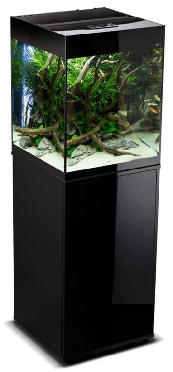 Osaka Glossy aquarium 50 Cube D&N + Meubel (Osaka Cubes), Ophalen of Verzenden, Leeg aquarium