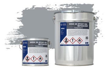 Wixx 2K Epoxy 650 Extreme Betoncoating RAL 7040 |, Verzenden, Nieuw