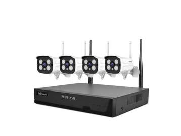 Veiling - Set van 4 cameras met NVR, TV, Hi-fi & Vidéo, Caméscopes numériques