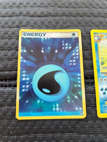 Pokémon - 3 Card - Azumarill, Lapras Energy:105/108;, Nieuw